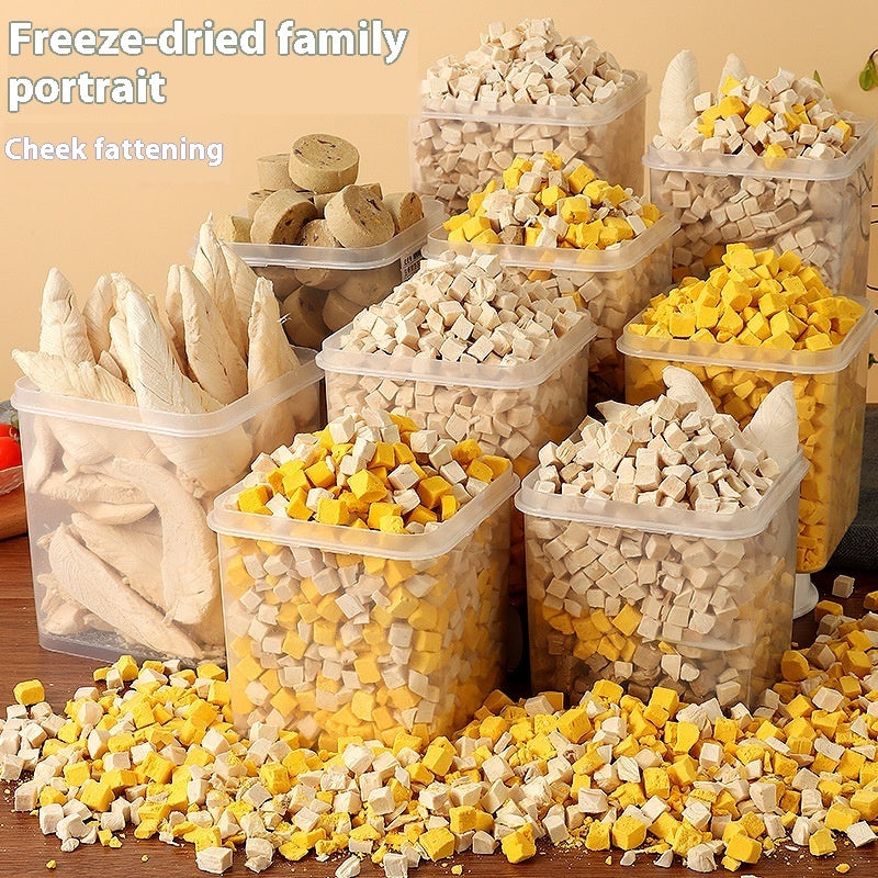 Chicken Breast Freeze-dried Nutrition Cat Food Whole Barrels Pet Snacks